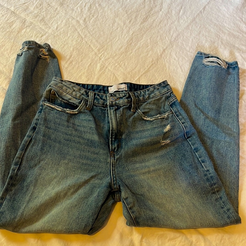 Vervet Flying Monkey distressed jeans